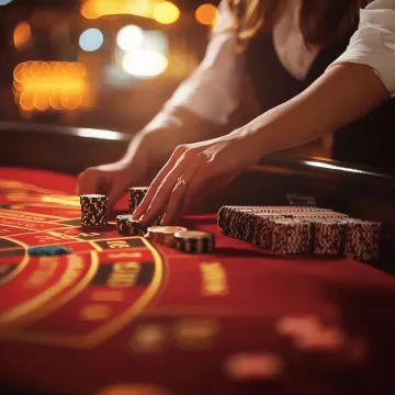 A player using their smartphone during a festive local event, representing 777D’s fully mobile-friendly casino.